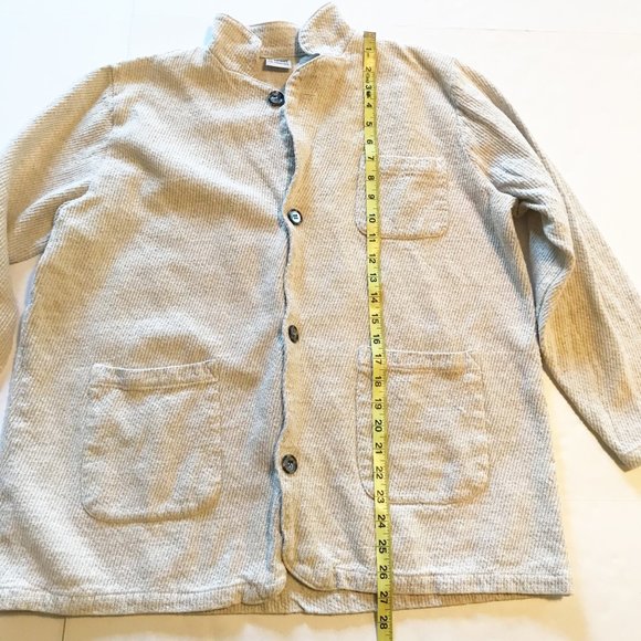 CP Shades Cream Button-Up Jacket - Picture 8 of 10